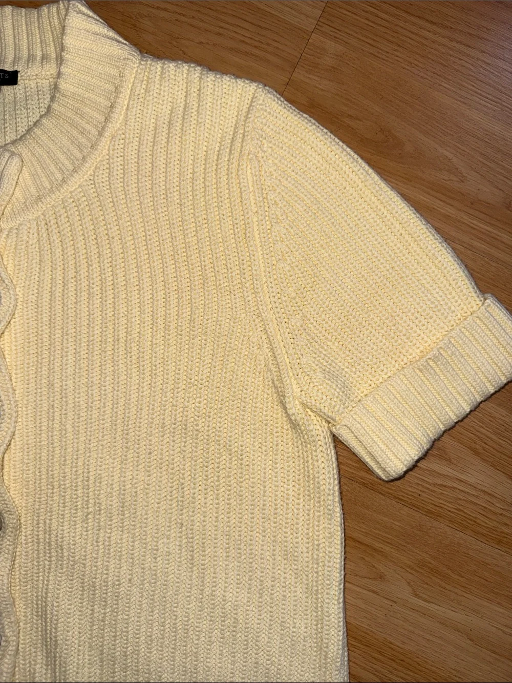 Talbots pastel yellow